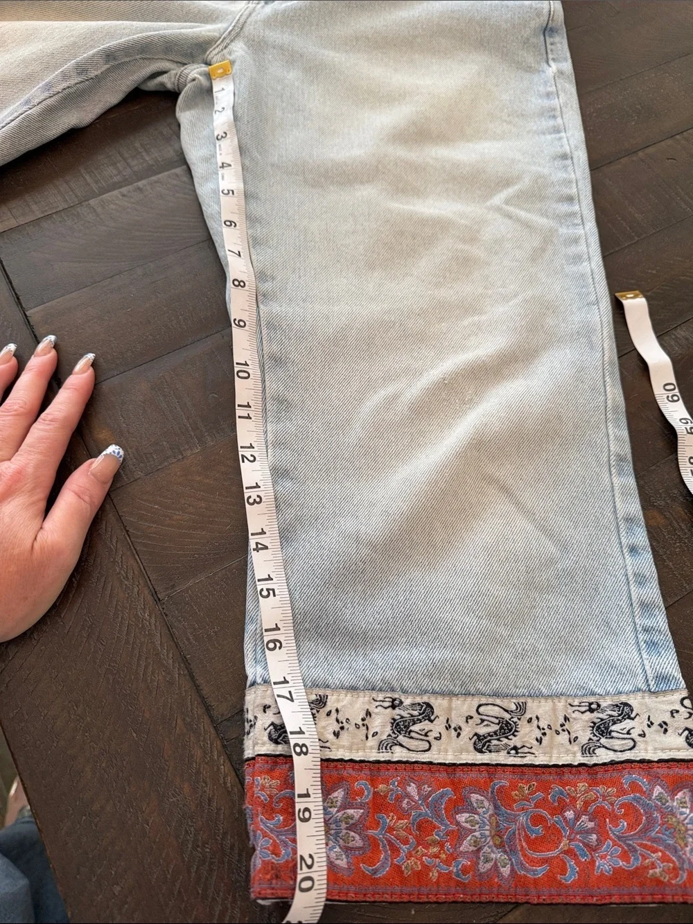 Vintage London Jean Victoria Secret Capri